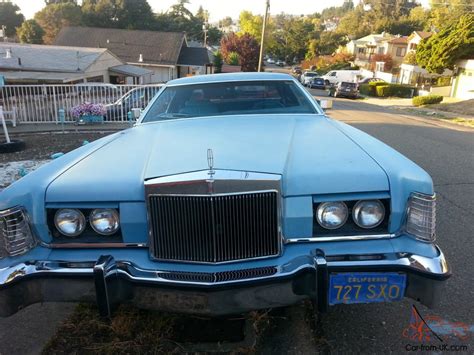 1976 lincoln givenchy edition blue for sale|1976 Lincoln Mark IV Givenchy Edition for sale.